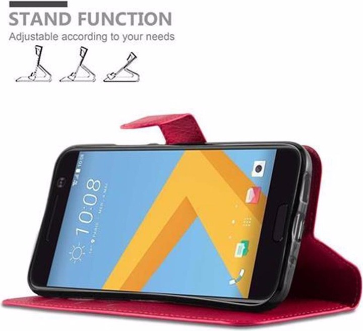 Produktbild Cadorabo Book mit Standfunktion Cover (HTC One 10)