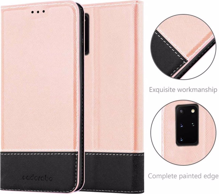Actual product image Cadorabo Book X Wallet Cover (Samsung Galaxy S20+)