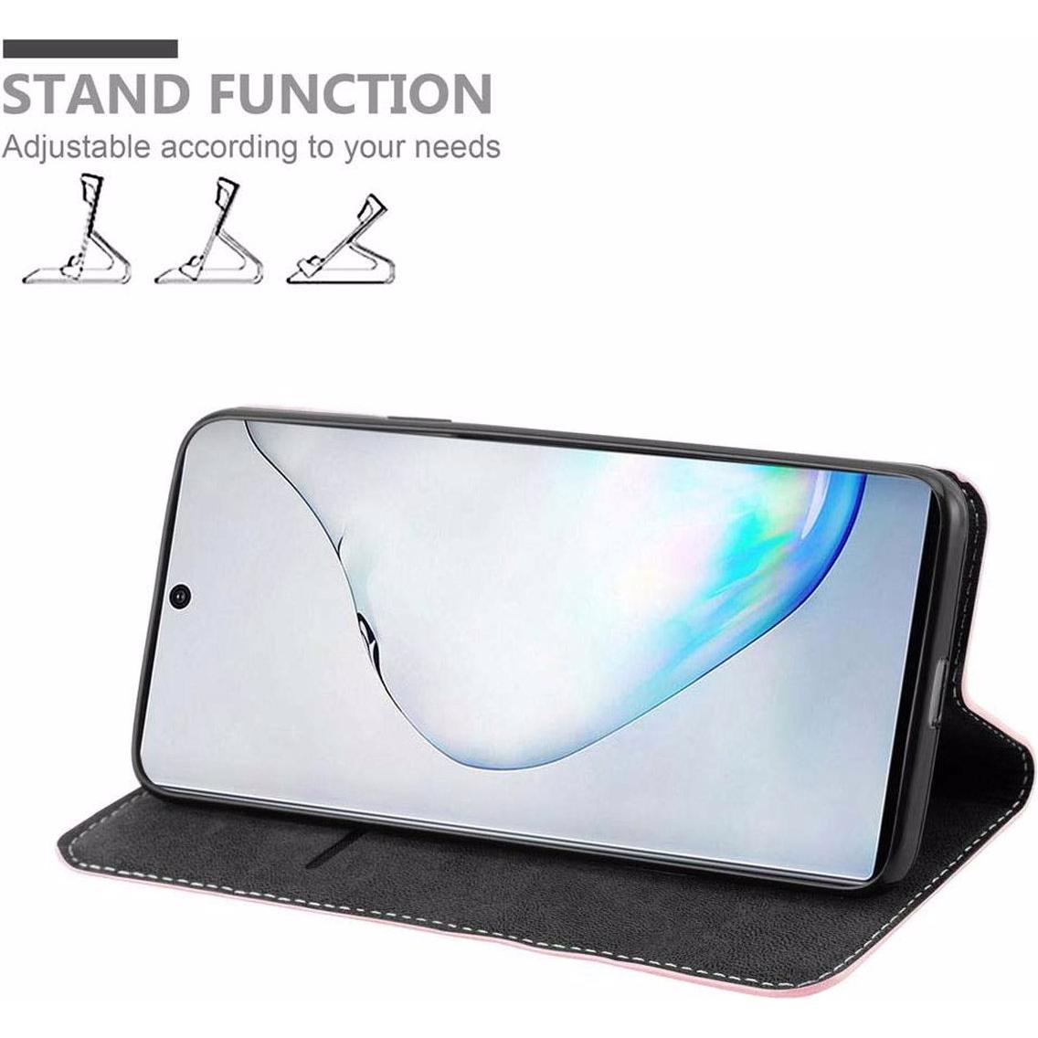 Thumbnail - Cadorabo Book X-Wallet Cover (Samsung Galaxy Note 10), Smartphone Hülle, Rosa