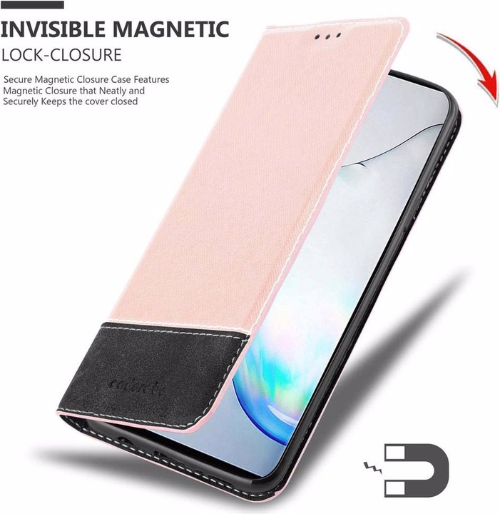 Actual product image Cadorabo Book X Wallet Cover (Samsung Galaxy Note 10)