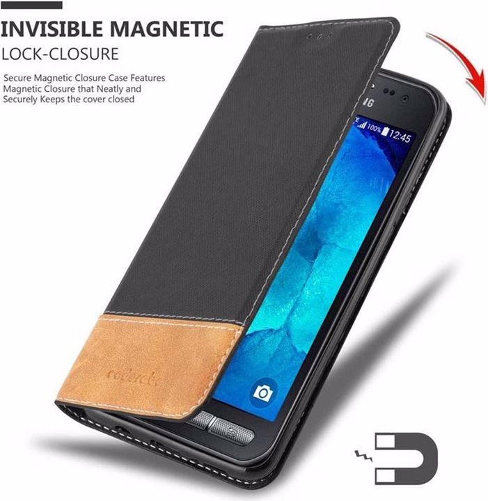 Actual product image Cadorabo Book X Wallet Cover (Samsung Galaxy Xcover 3)
