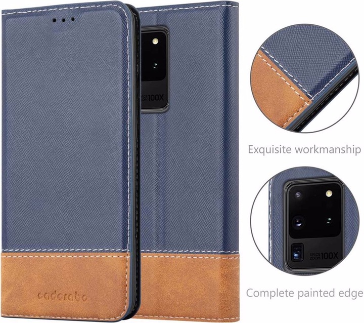 Actual product image Cadorabo Book X Wallet Cover (Samsung Galaxy S20 Ultra)