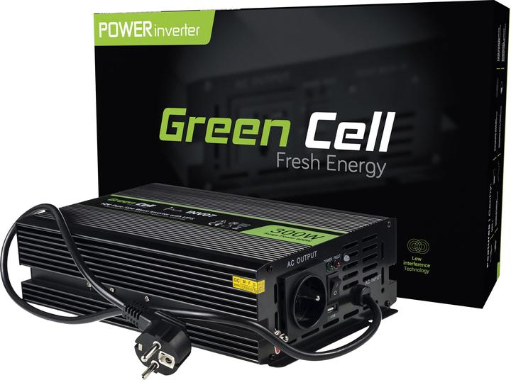 GreenCell Voltage Car Inverter UPS for furnances and central heating pumps