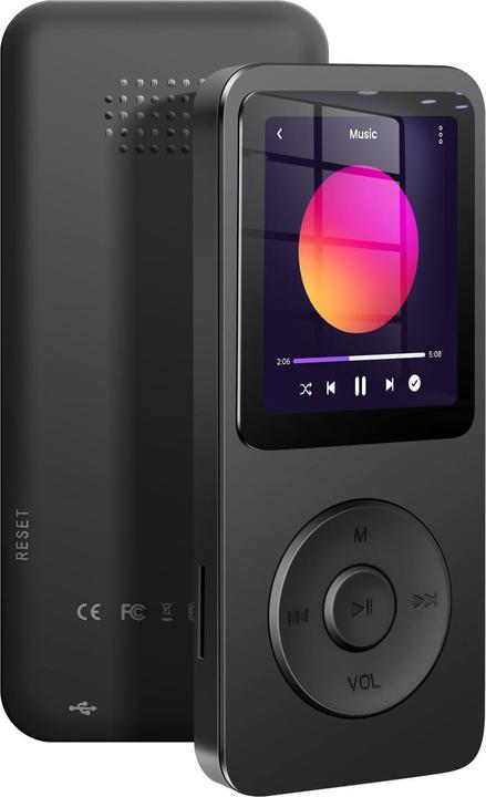 Produktbild Avizar MP3-Player BT Musik/Video MicroSD kompatibel (128 GB)