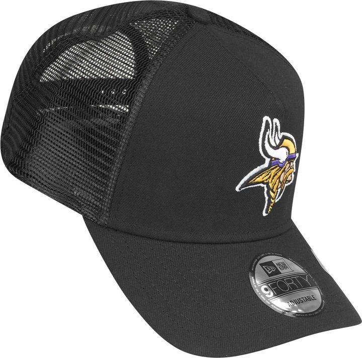 Produktbild New Era A-Frame Snapback Trucker Cap - Minnesota Vikings (One Size)