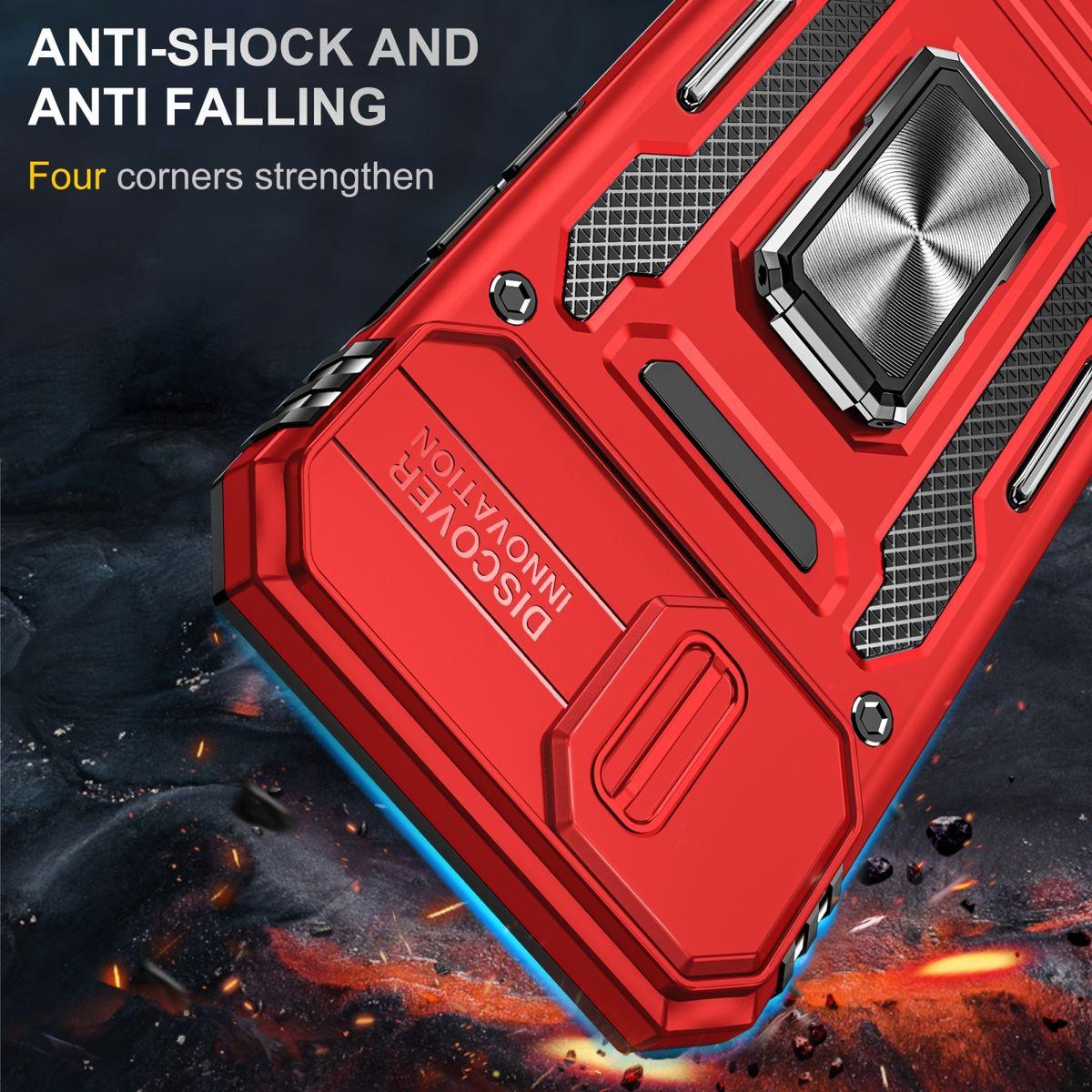 Thumbnail - König Design Hülle Handy Schutz für Apple iPhone 15 Plus Case Cover Kamera Ständer Etuis Neu (Apple iPhone 15 Plus), Sma...