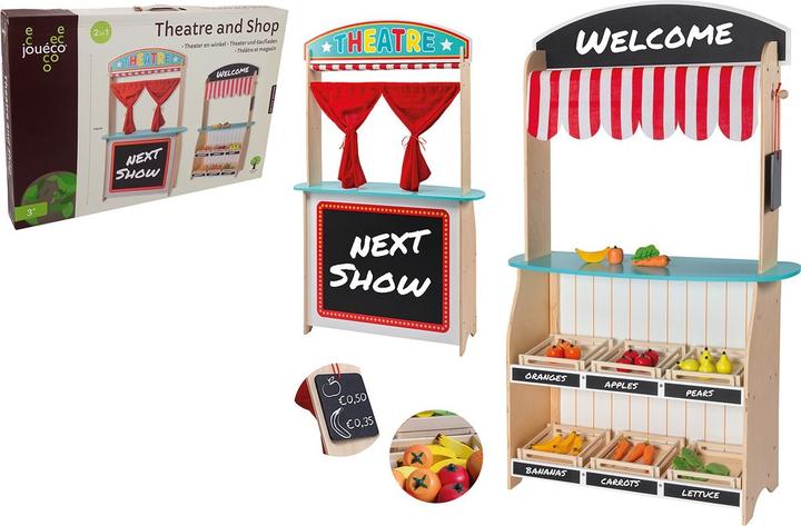 Actual product image Jouéco Theater and store with accessories