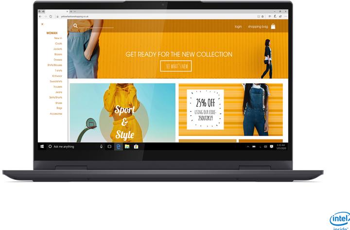 Produktbild Lenovo Yoga 7 (14", Intel Core i7-1165G7, 16 GB, 1000 GB, CH)