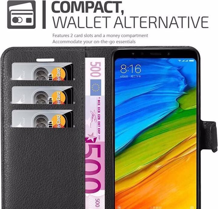 Produktbild Cadorabo Book mit Standfunktion Cover (Xiaomi Redmi Note 5)