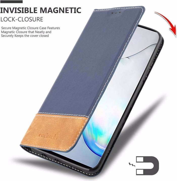Actual product image Cadorabo Book X Wallet Cover (Samsung Galaxy Note 10)