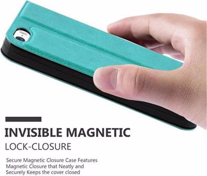 Produktbild Cadorabo Book mit View Doppelfenster Cover (Apple iPhone 5)