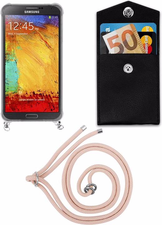 Produktbild Cadorabo TPU Handy Kette SILBER Cover