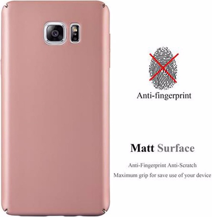 Actual product image Cadorabo Hard Cover Matt Metal Cover (Samsung Galaxy Note 5)