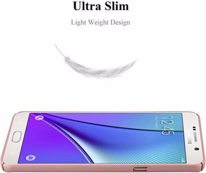 Actual product image Cadorabo Hard Cover Matt Metal Cover (Samsung Galaxy Note 5)