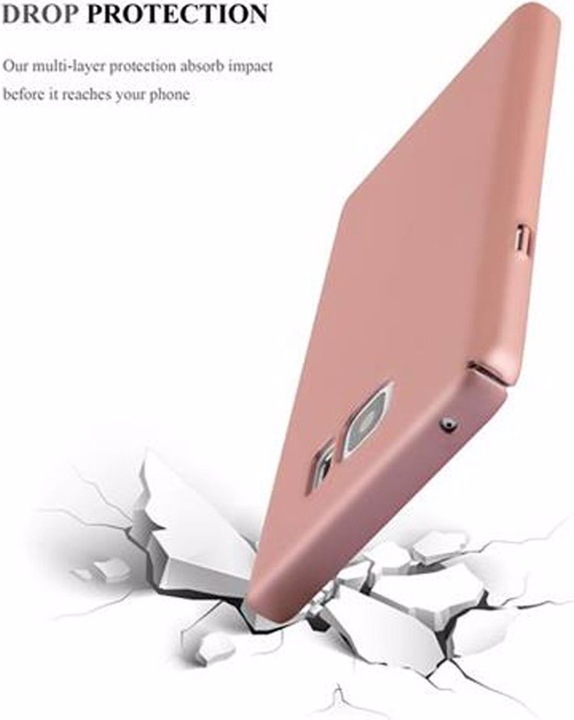Actual product image Cadorabo Hard Cover Matt Metal Cover (Samsung Galaxy Note 5)