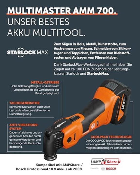 Immagine prodotto Fein MultiMaster AMM 700 Max Top