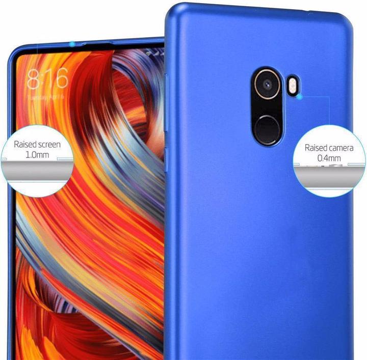 Actual product image Cadorabo TPU Matt Metallic Cover (Mi Mix 2)