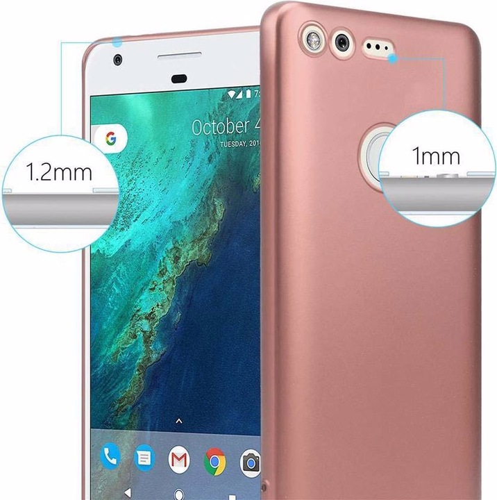 Produktbild Cadorabo TPU Matt Metallic Cover (Google Pixel)