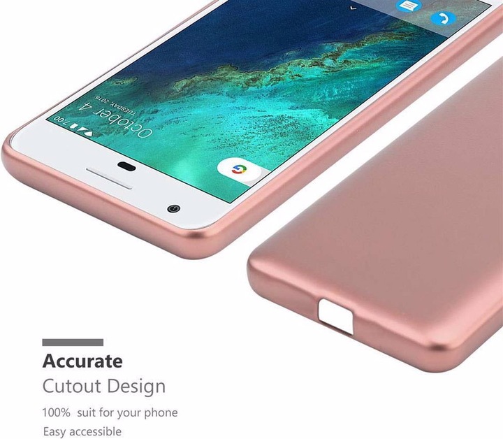 Produktbild Cadorabo TPU Matt Metallic Cover (Google Pixel)