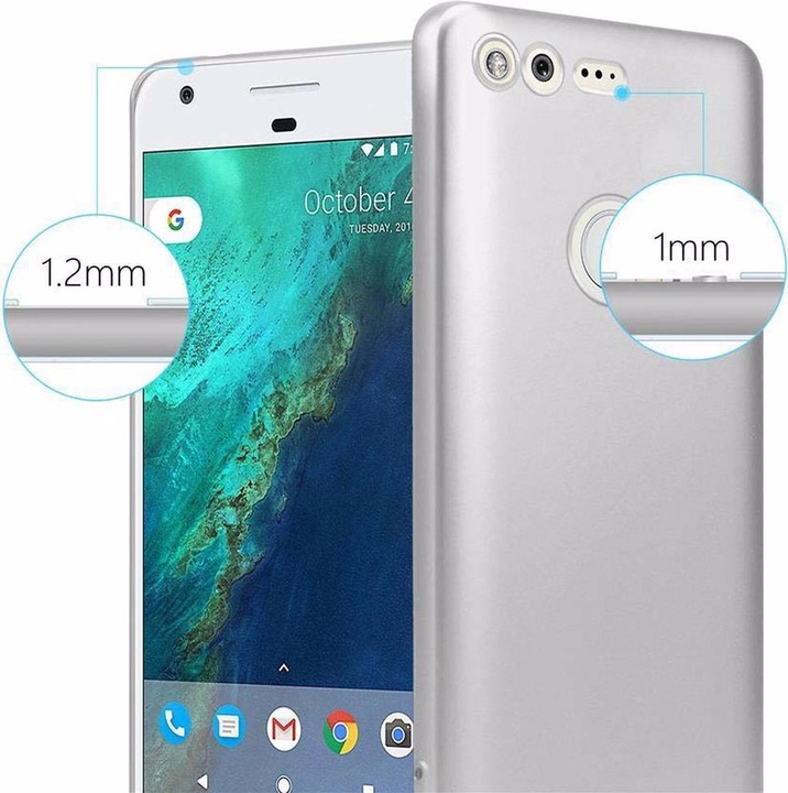 Produktbild Cadorabo TPU Matt Metallic Cover (Google Pixel)