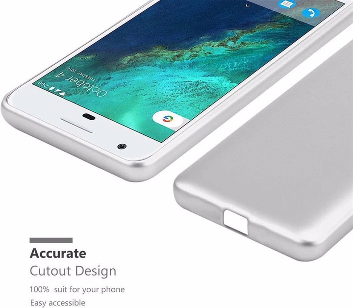 Produktbild Cadorabo TPU Matt Metallic Cover (Google Pixel)