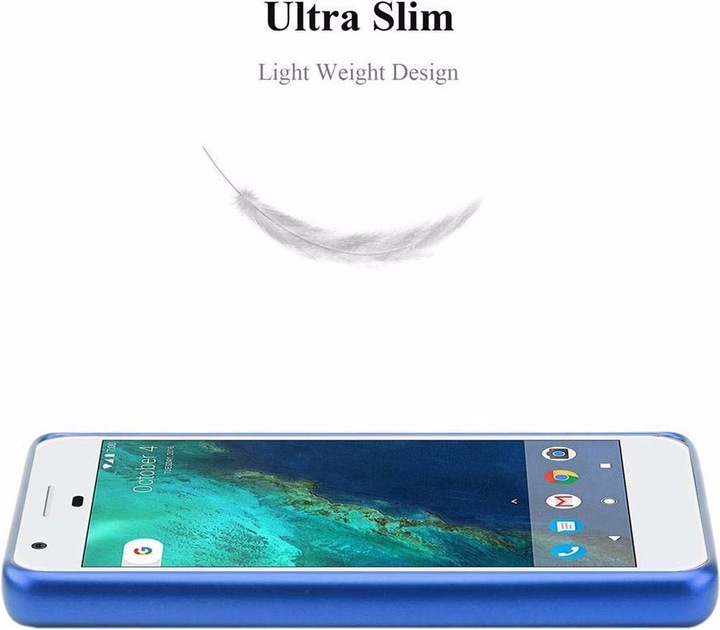 Actual product image Cadorabo TPU Matt Metallic Cover (Google Pixel)