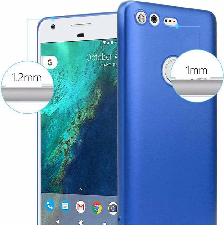 Actual product image Cadorabo TPU Matt Metallic Cover (Google Pixel XL)