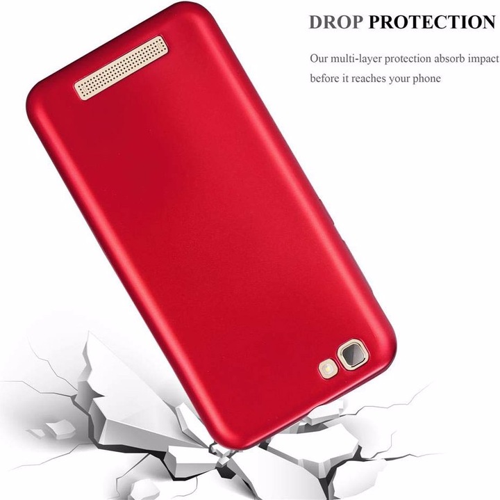 Produktbild Cadorabo TPU Matt Metallic Cover (ZTE Blade A612)
