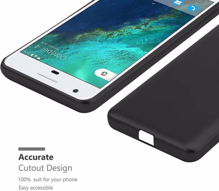 Actual product image Cadorabo TPU Matt Metallic Cover (Google Pixel XL)