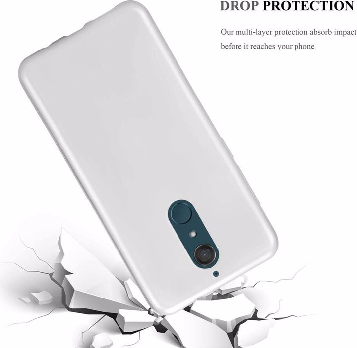 Produktbild Cadorabo TPU Matt Metallic Cover (Wiko View XL)