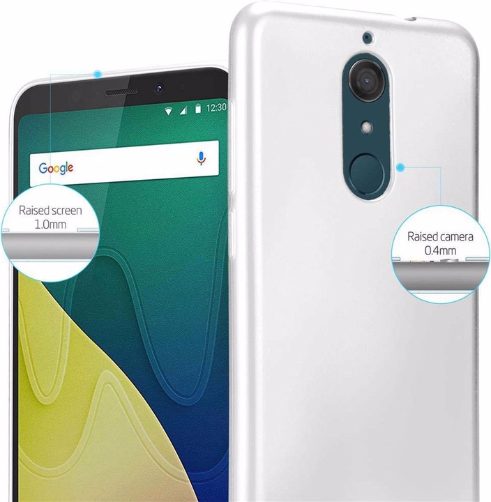 Produktbild Cadorabo TPU Matt Metallic Cover (Wiko View XL)