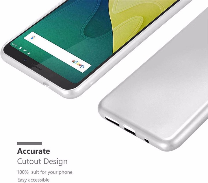 Produktbild Cadorabo TPU Matt Metallic Cover (Wiko View XL)