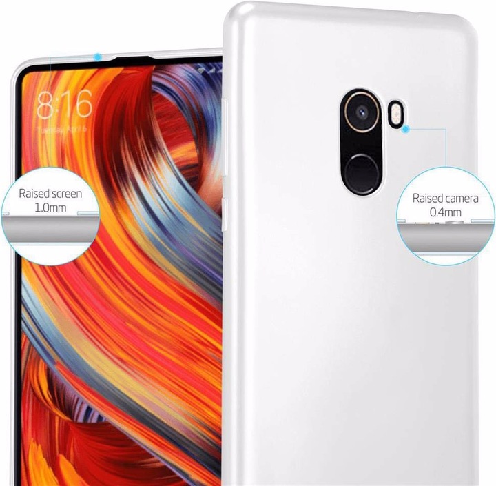 Produktbild Cadorabo TPU Matt Metallic Cover (Xiaomi Mi Mix 2)