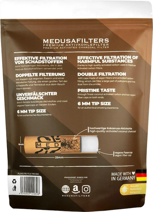 Image du produit Medusafilters Filtre à charbon actif hybride
