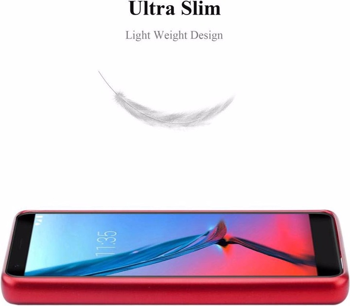 Produktbild Cadorabo TPU Matt Metallic Cover (ZTE Blade V9)