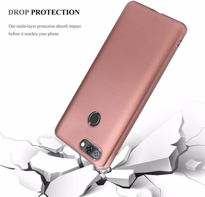 Produktbild Cadorabo TPU Matt Metallic Cover (ZTE Blade V9)