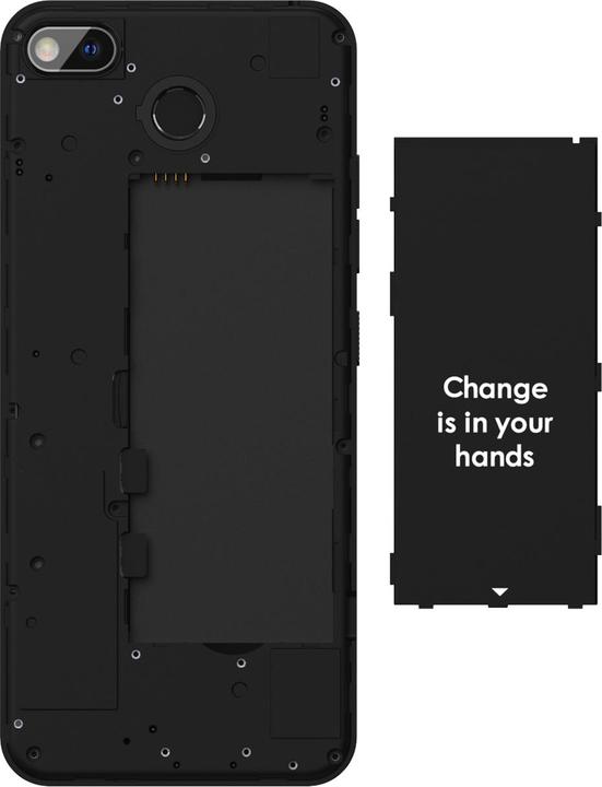 Image du produit Fairphone 3+ (64 Go, Noir, 5.65", Double SIM + SD, 4G)