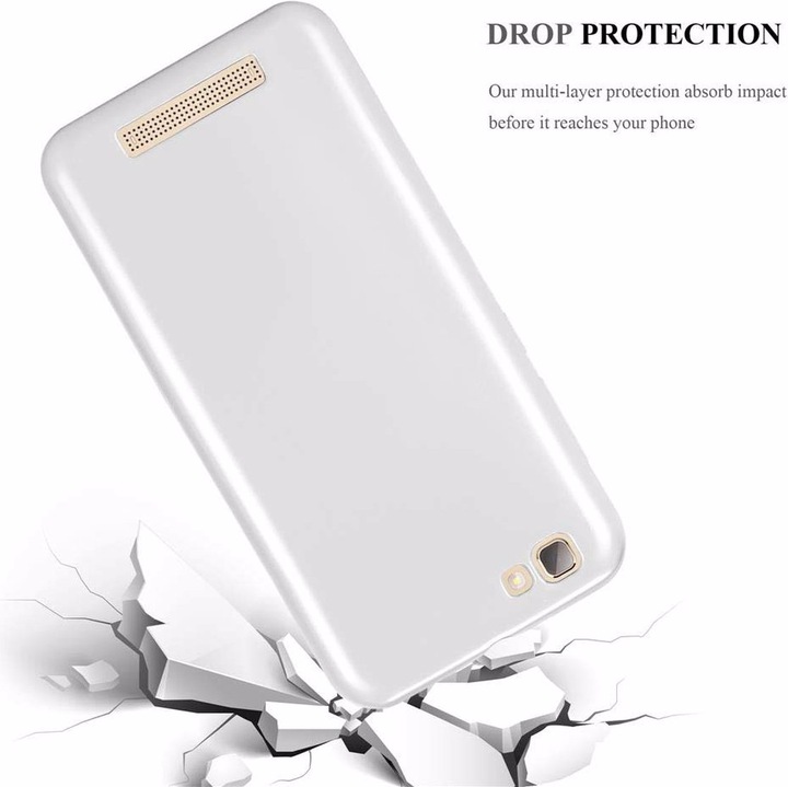 Produktbild Cadorabo TPU Matt Metallic Cover (ZTE Blade A612)