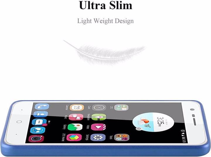 Actual product image Cadorabo TPU Matt Metallic Cover (ZTE Blade V8 Mini)