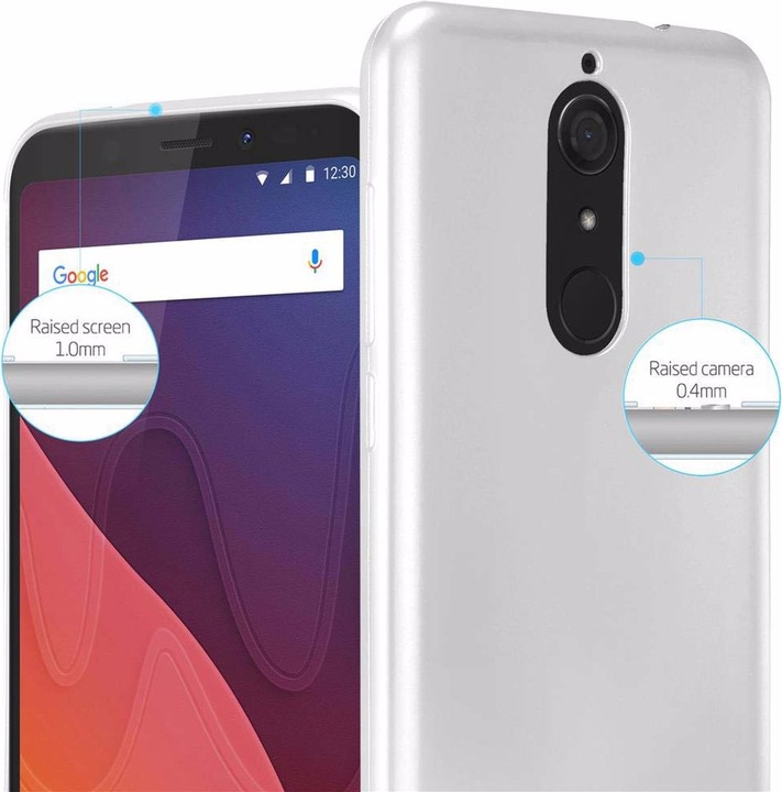 Produktbild Cadorabo TPU Matt Metallic Cover (Wiko View)