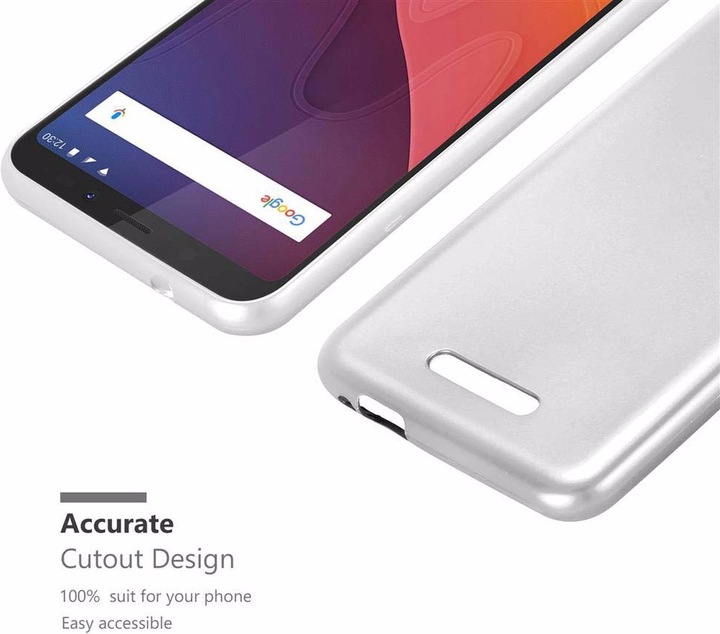Produktbild Cadorabo TPU Matt Metallic Cover (Wiko View)