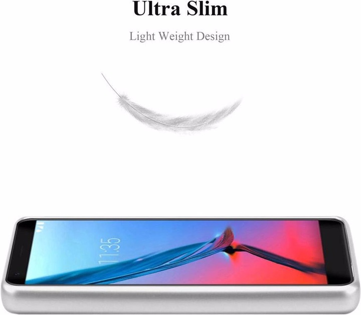Produktbild Cadorabo TPU Matt Metallic Cover (ZTE Blade V9)