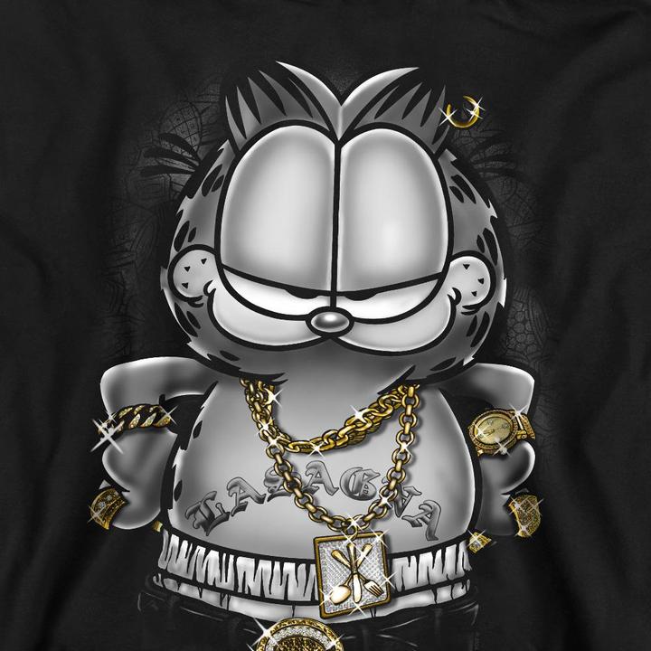 Immagine prodotto Garfield Lasagna For Life Felpa Adulto Unisex (M)