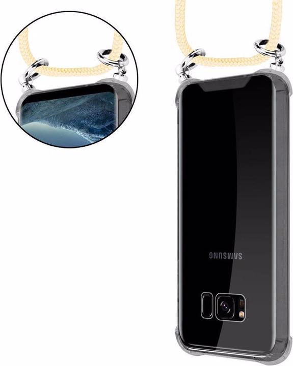 Produktbild Cadorabo TPU Handy Kette SILBER Cover