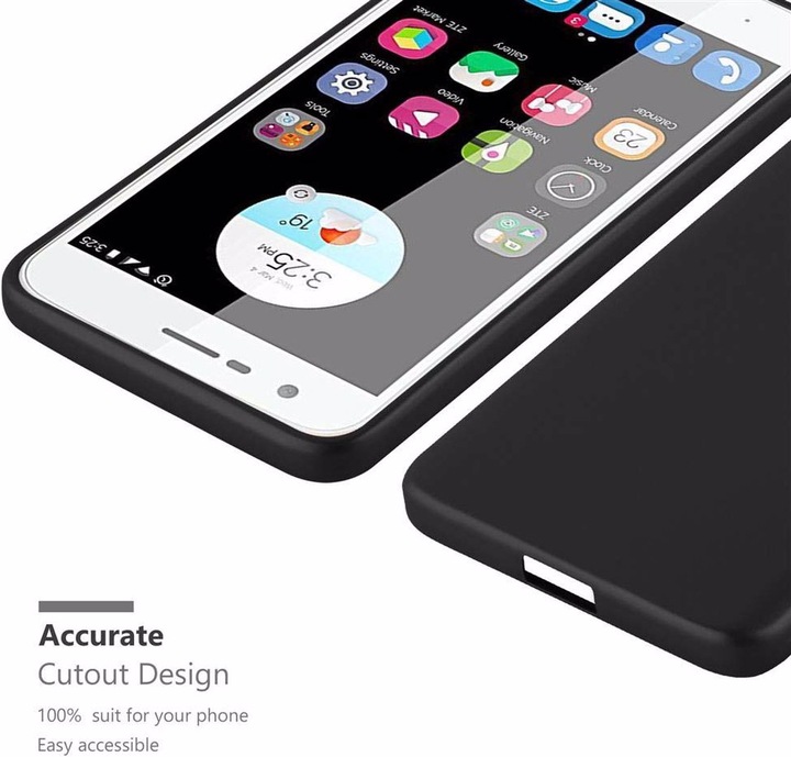 Produktbild Cadorabo TPU Matt Metallic Cover (ZTE Blade V8 Mini)