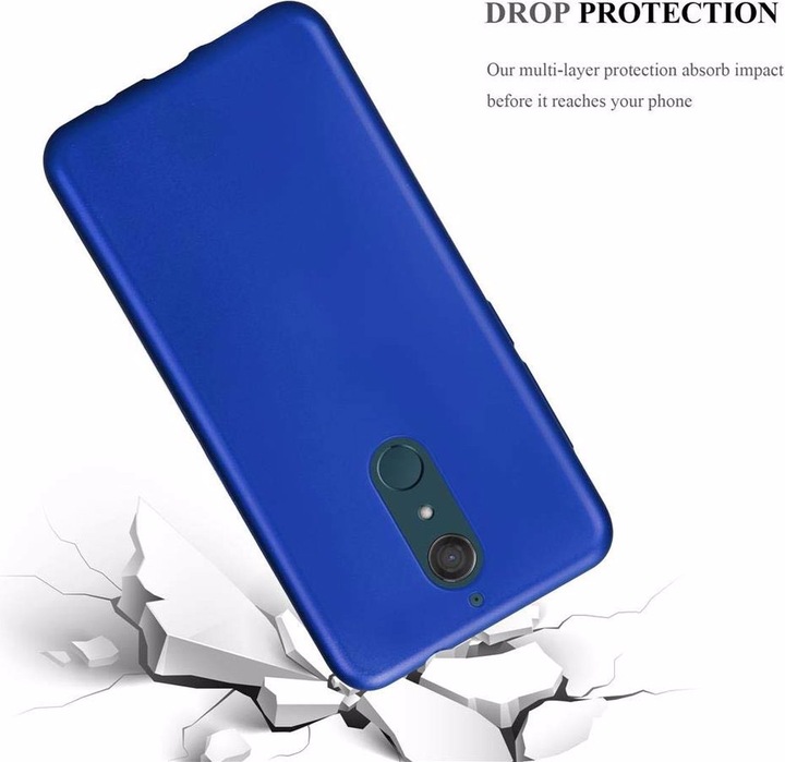 Produktbild Cadorabo TPU Matt Metallic Cover (Wiko View XL)