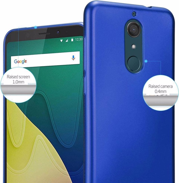 Produktbild Cadorabo TPU Matt Metallic Cover (Wiko View XL)