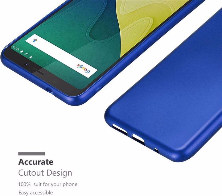 Produktbild Cadorabo TPU Matt Metallic Cover (Wiko View XL)