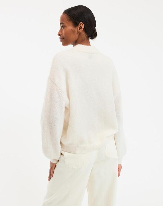 Image du produit La Redoute Collections Strickjacke mit Stehkragen (XS)