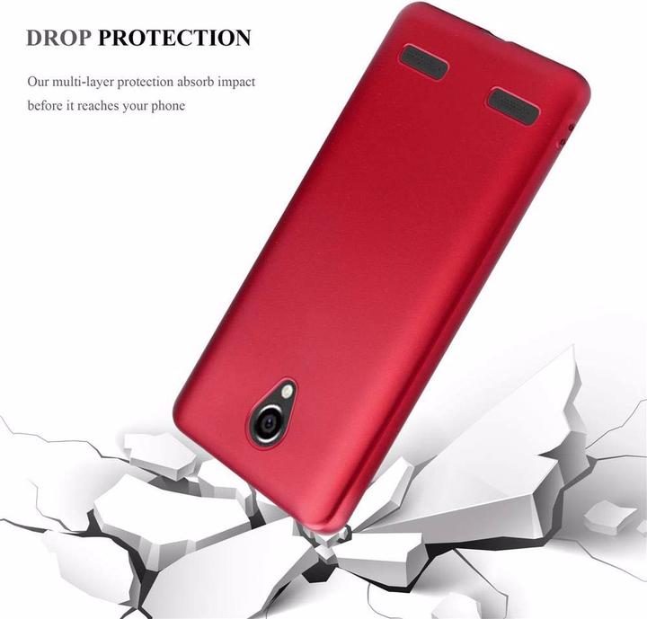 Actual product image Cadorabo TPU Matt Metallic Cover (ZTE Blade L7)